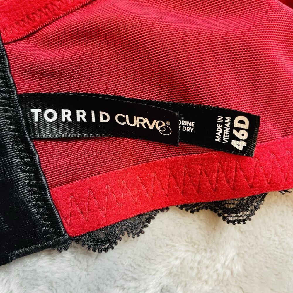 Torrid Curve Removable Strap Push Up Bra Womens 4… - image 5